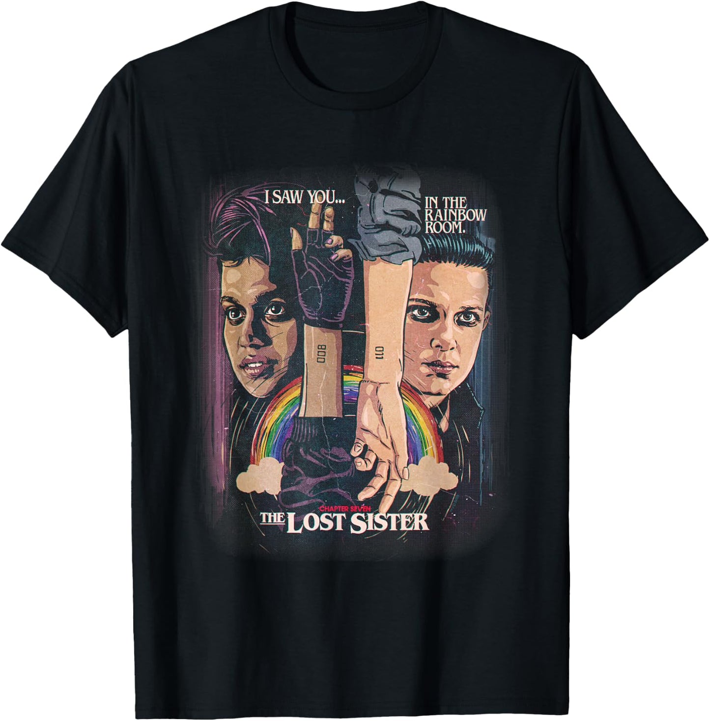 Stranger Things Season 2 x Butcher Billy The Lost Sister T-Shirt - T-Shirt | Black