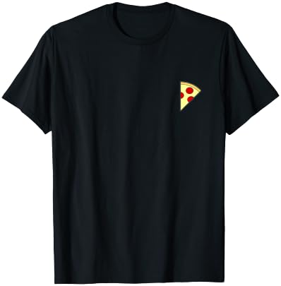 Pizza/Pizza Slice Logo t Shirt /Women T-Shirt - T-Shirt | Black