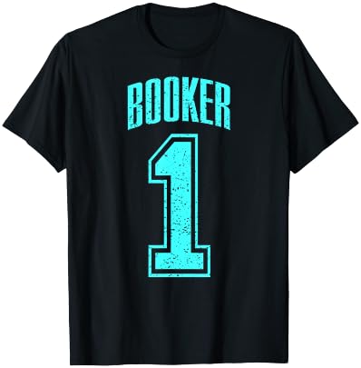 Booker Supporter Number 1 Greatest Fan T-Shirt - T-Shirt | Black