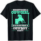 Barrel Racing Cowgirl Quote, Rodeo Horse Barrel Racer T-Shirt - T-Shirt | Black