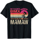 My Favorite BMX Rider Calls Me Mamaw Vintage T-Shirt - T-Shirt | Black